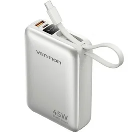 Vention FHGN0 Powerbank 20000mAh 45W Carga Rápida Beige